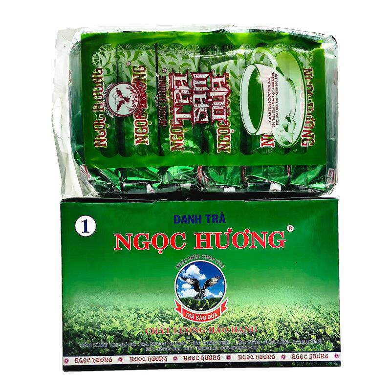 越南进口NGOC HUONG1号花草凉茶400g原装正品奶香味龙桑茶包邮