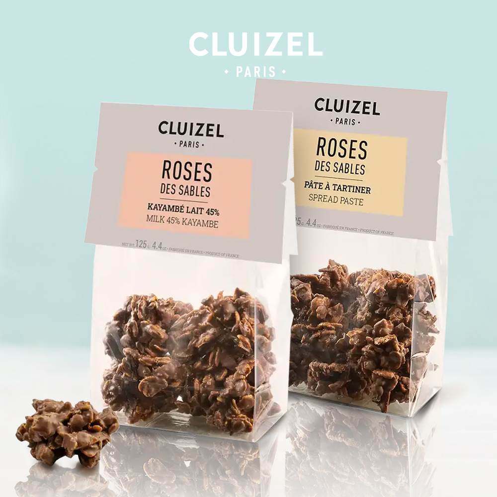 法国进口柯氏Michel Cluizel玉米片单源牛奶巧克力薄脆香浓可口