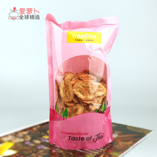 泰国美食Thong Ampai香蕉片香蕉干脆片小零食150g