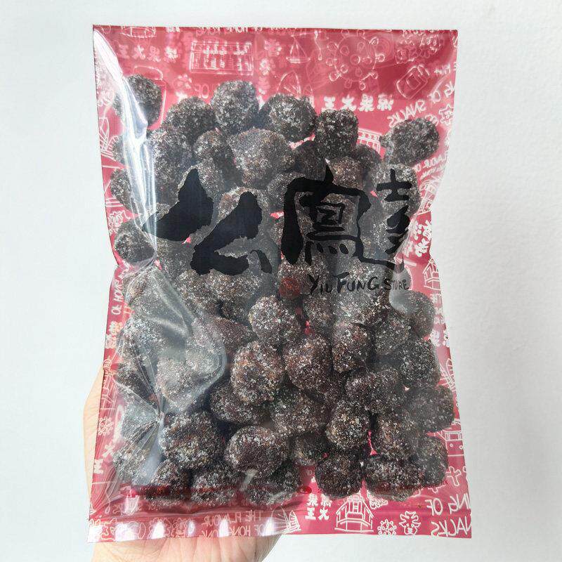 香港代购上海么凤/幺凤士多八珍杨梅 半磅225克津润白糖杨梅干