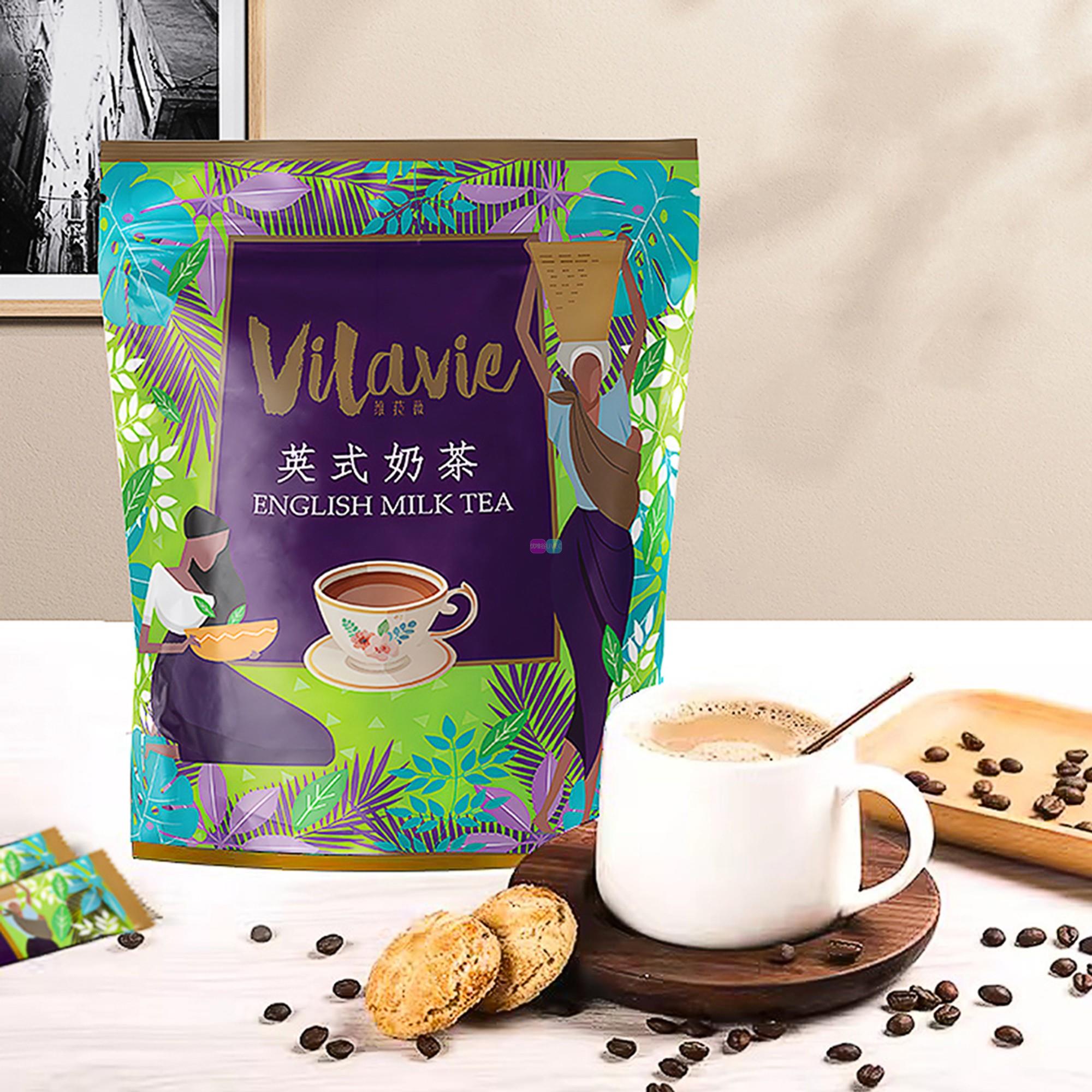 马来西亚进口冲饮固体饮料Vilavie维菈薇英式奶茶15条装袋装525g