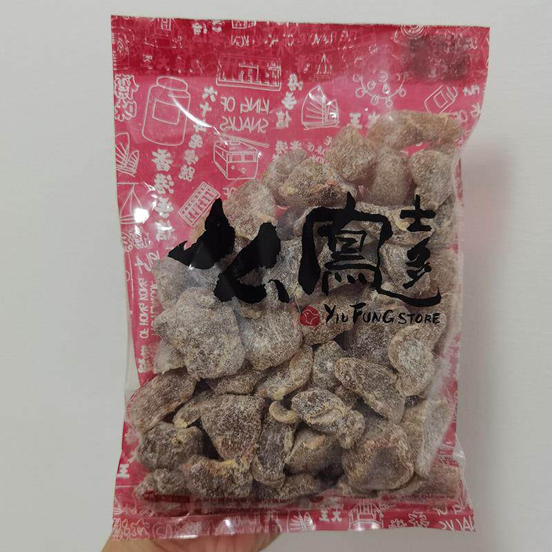 代购香港么凤士多 话梅味糖姜粒225克姜糖清香甜辣怀旧零食袋装