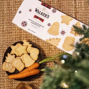 Walkers 英国进口黄油饼干沃尔克斯曲奇手指条礼盒苏格兰酥性饼干