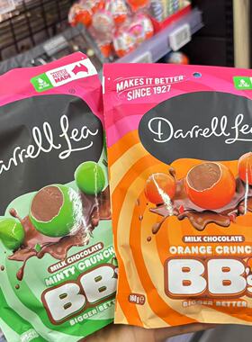 ole澳洲 Darrell Lea 巧克力球薄荷香橙牛奶零食168g