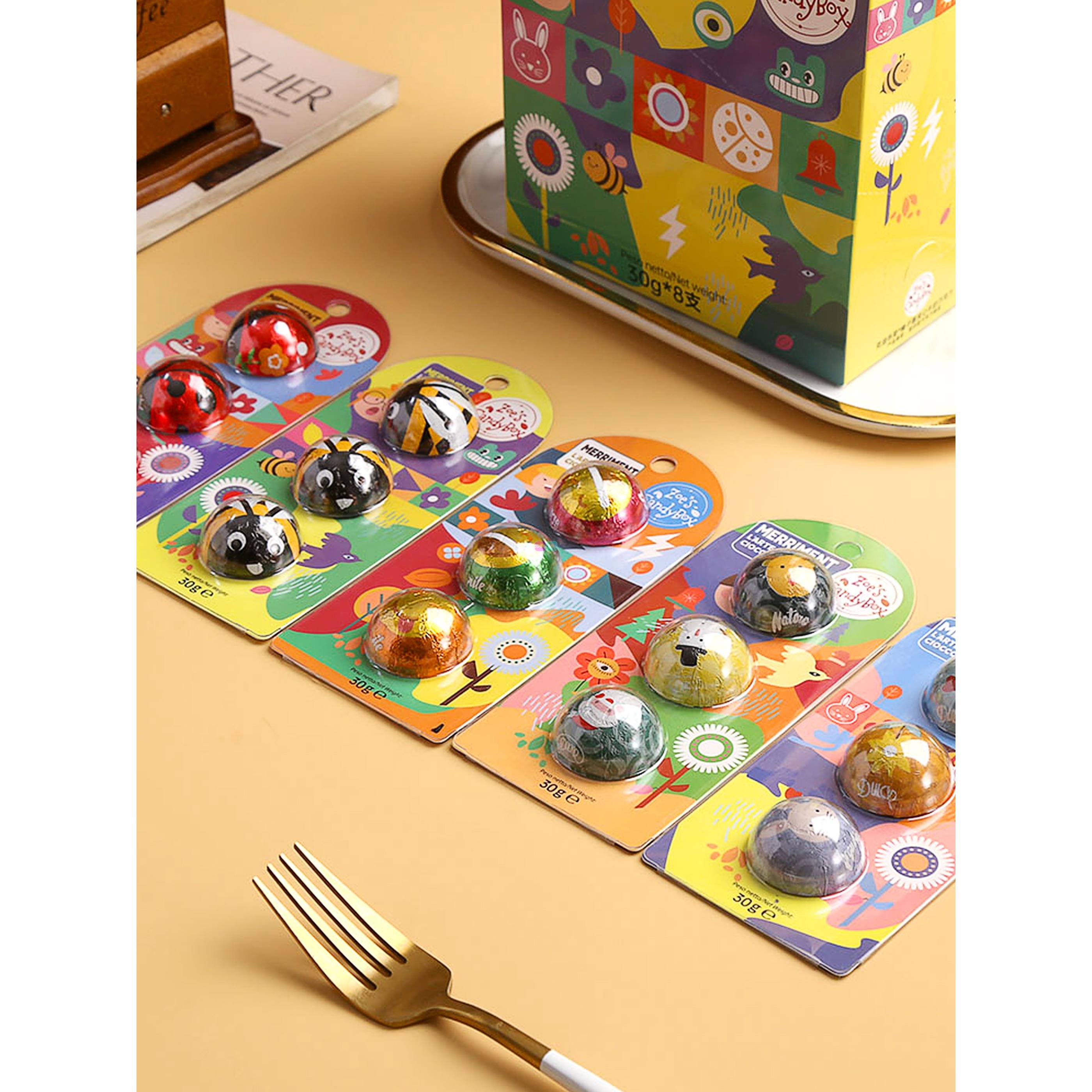 意大利原装进口零食克迪布斯榛子酱夹心牛奶巧克力小盒装30g