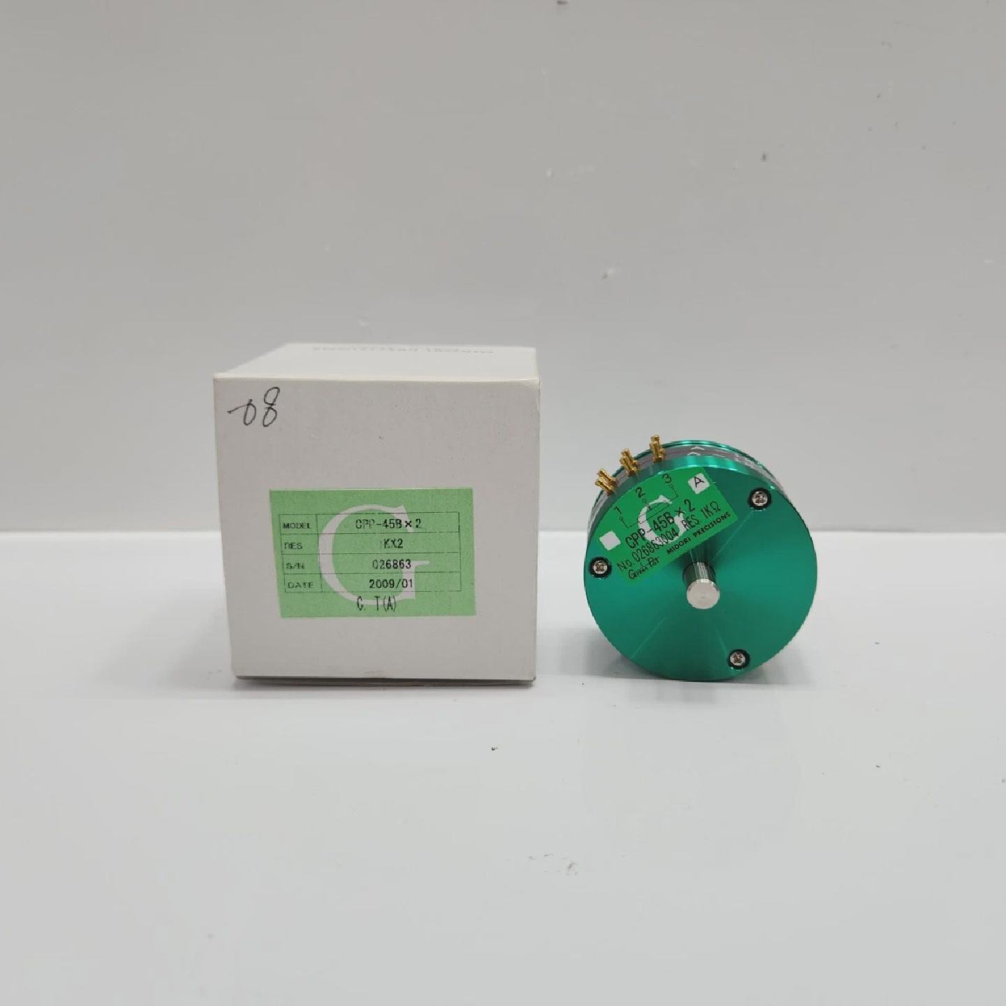 Potencimetro MIDORI PRECISIONS CPP45B x 2 GREENPOT 026863004 - 实物图