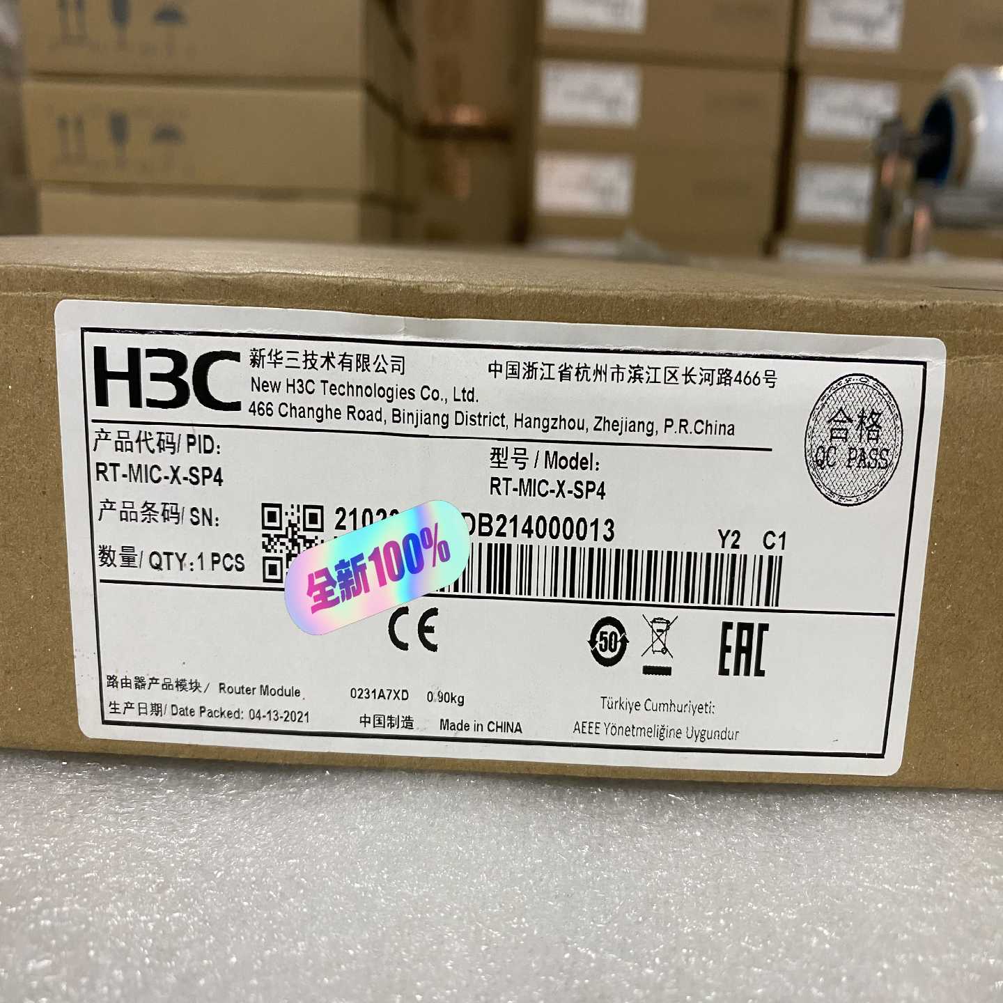 H3C RT-MIC-X-SP4 华三SR6600系列，全新