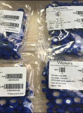 配件Waters样品瓶盖  186000305 预切割 pre-slit septa 议价