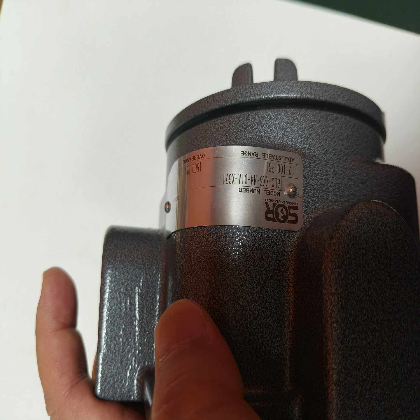 【议价】SOR压力开关，型号6LC-KK3-N4-D1A-X37适用