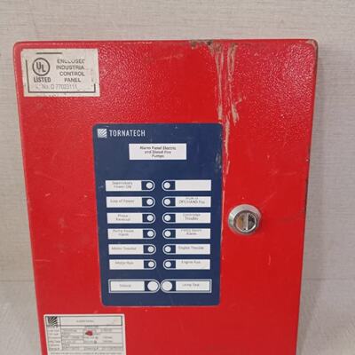 TORNATECH APED240 Alarm Panel Diesel Fire Pump Door
