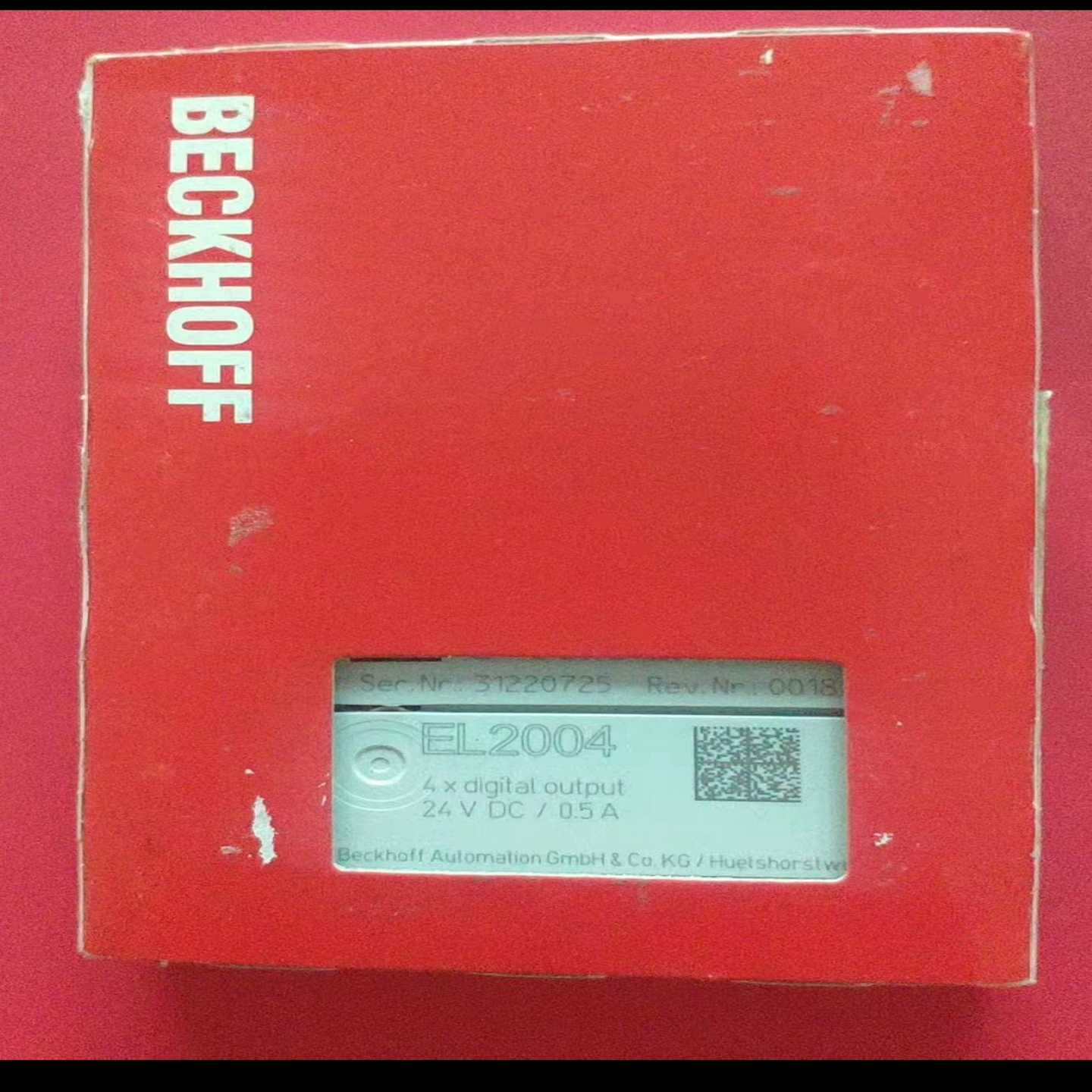 倍福BECKHOFF模块EL2004未拆封询价
