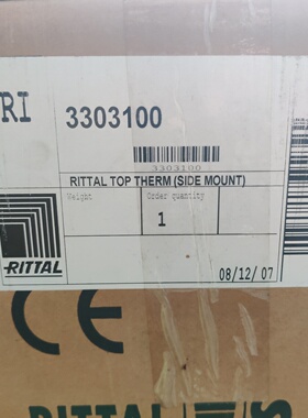 威图RITTAL空调3303100绝版库存2台未