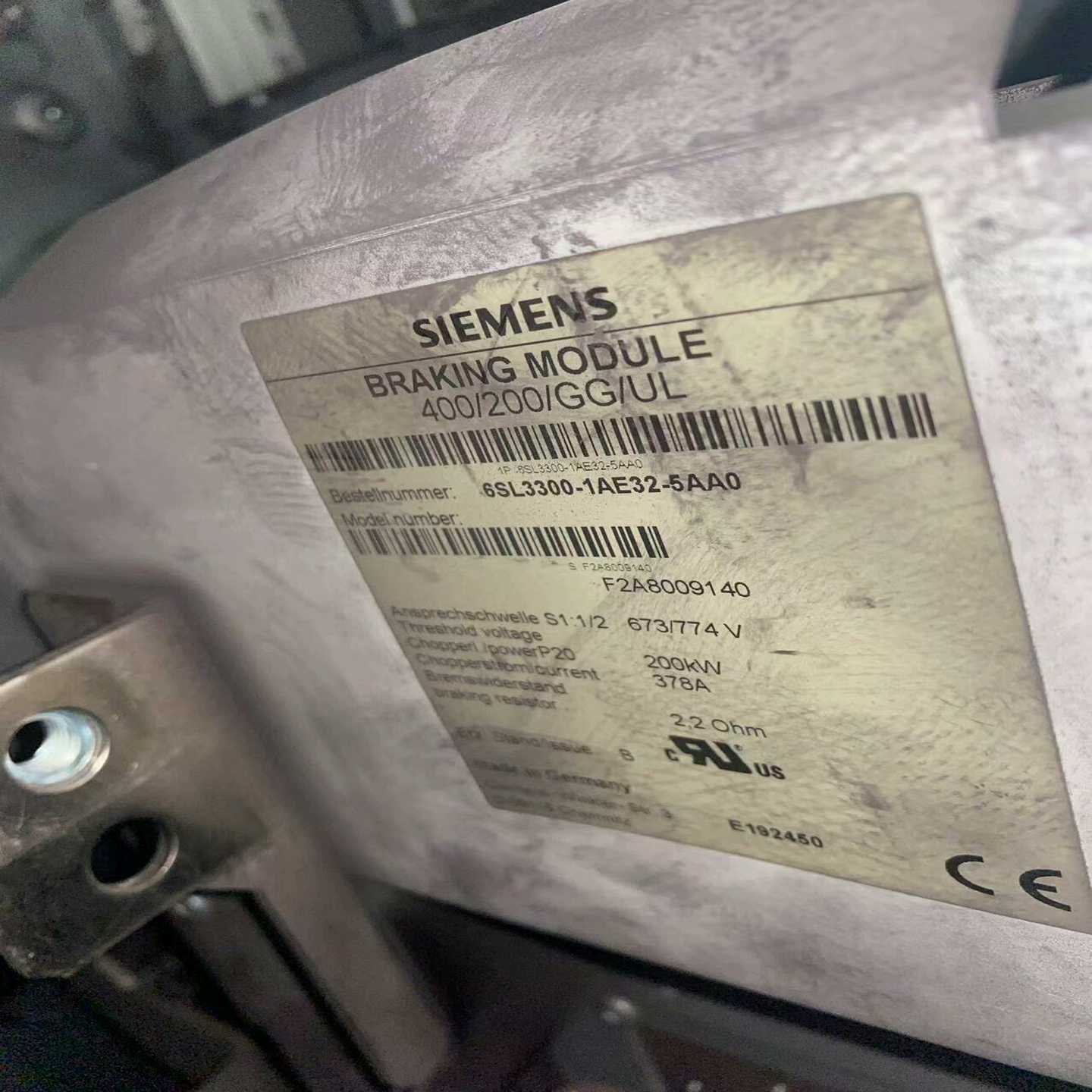 议价6SL3300-1AE32-5AA0制动单元，拆机现货，成色