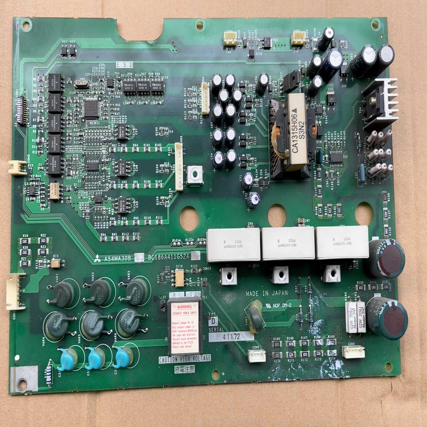 三菱FR-F540-37K-CH驱动板A54MA30B，原拆--议价商品
