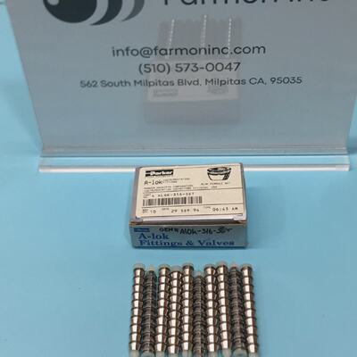 10 PARKER 4 ALOK316SET ALOK INSTRUMENTATION FITTINGS4ALOK316