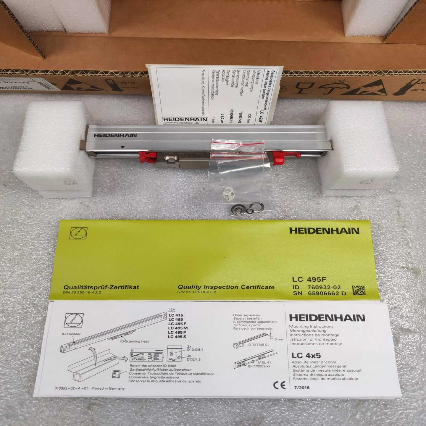 询价HEIDENHAIN海德汉LC495F1205um