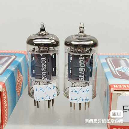 50年代德律风根ECC83/12AX7坑屏电子管一对询价