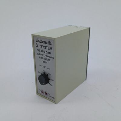 Electromatic SB195380 StarDelta Timer Ssystem 30600 sec.