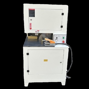 45度90度切角机铝合金门窗半自动精密锯铝材木材灯箱晶瓷画框相框