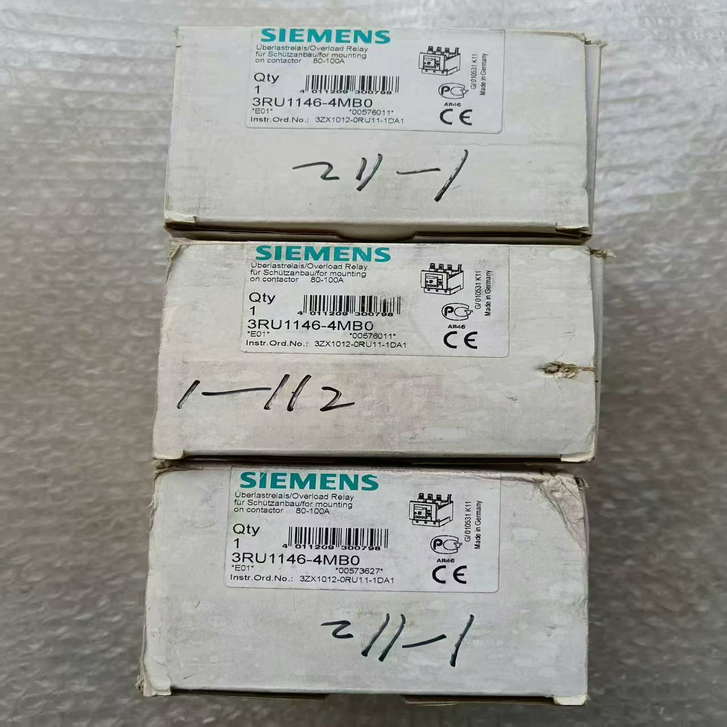 议价J091*西门子原装正品热继电器3RU1146P-4MBO3现货/维修