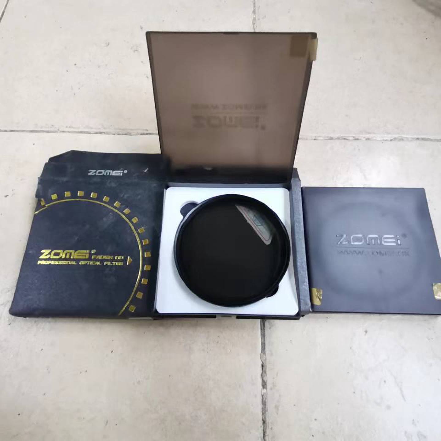 询价-卓美无极旋转变值ND减光镜ND2400可调范围62mm图片