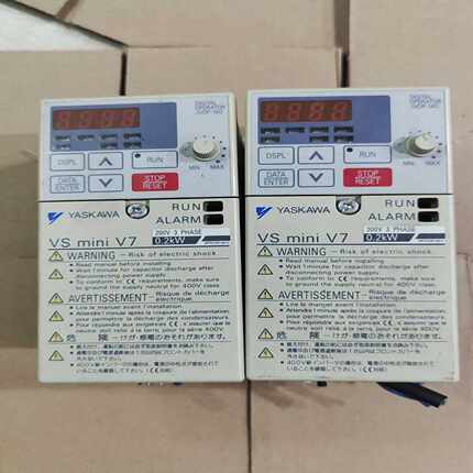 【议价】安川变频器CIMR-V7AA20P2实物图，适用