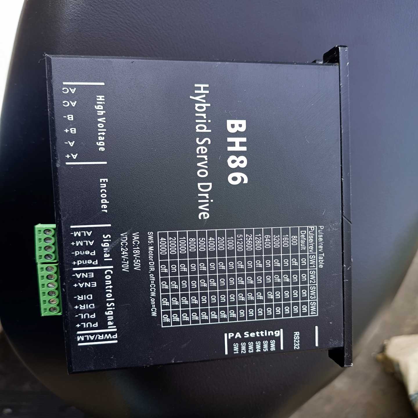 咨询-雷控HBS86H闭环步进驱动器