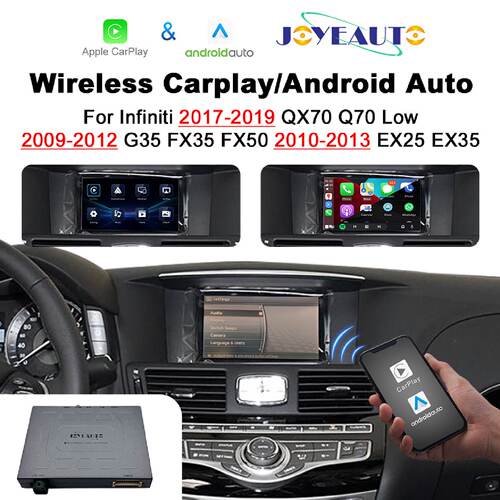 英菲尼迪无线carplay模块2017-2019InfinitQX70Q70Low解码器