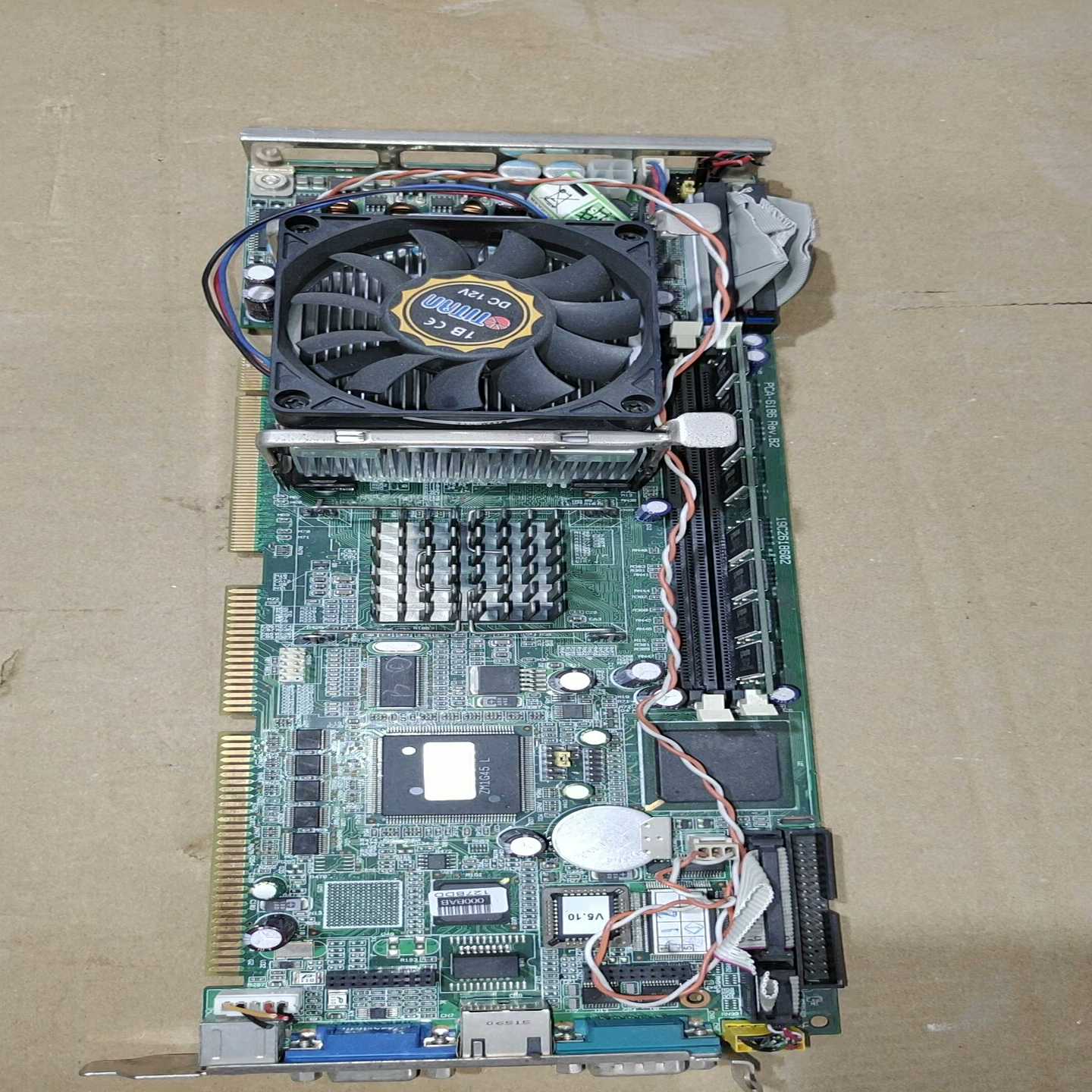 研华工控机主板PCA-6186Rev.B2双网口,原询价