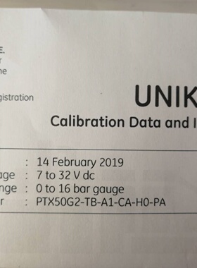 议价GE德鲁克druck PTX50G2-TB-A1-CA-HO-PA压力感测器 UNIK5000