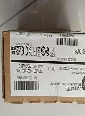 AB罗克韦尔CompactI/O模块，型号1769-OW8