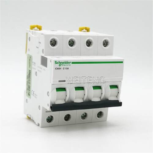 供应13年老店 IC65H C10A 4P空开高分断10KA小型断路器三相四线*