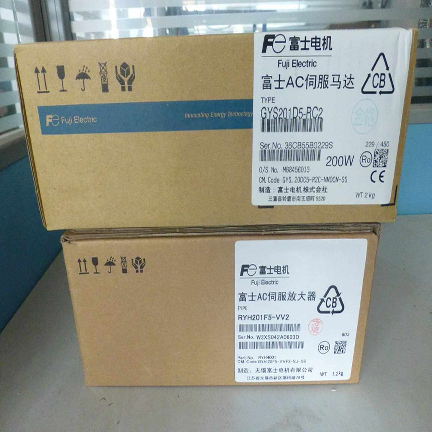 配件富士伺服RYS401S3-VSS驱动器RYS401S3-VVSRYS201S3议价