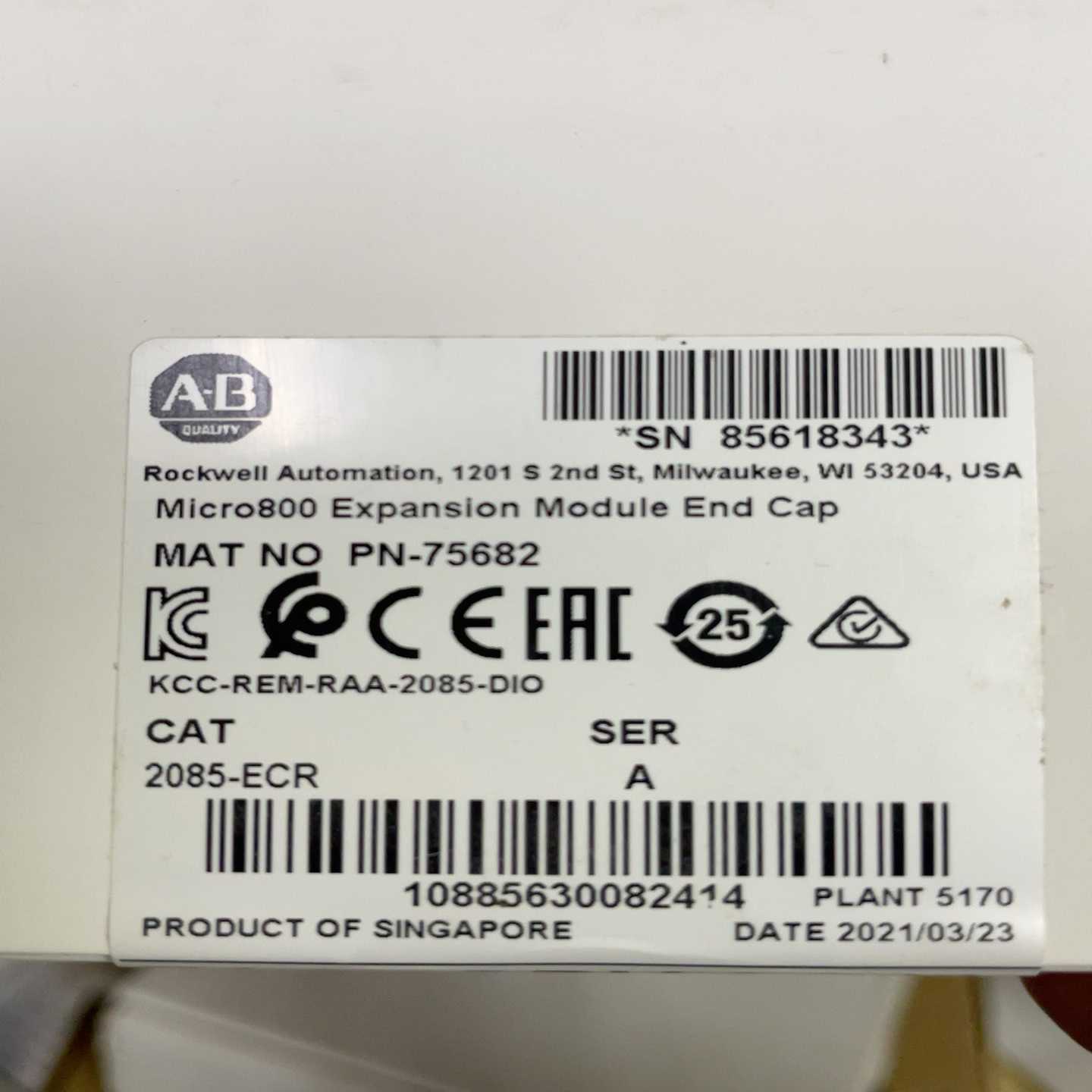 2085-ECR未拆封询价