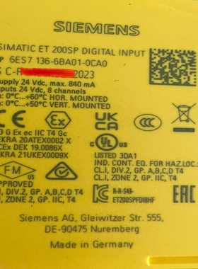 SES7136-6BA01-0CA0裸机无划痕无瑕【白零商行】