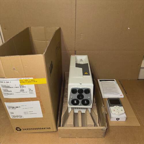 ABB ACS5800106A04 DRIVE WITH KEYPAD 5HP 480VAC NEWOPEN BOX M