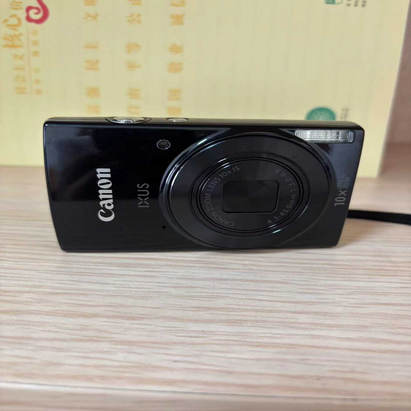 Canon佳能IXUS190数码相机,黑色机身,成色很新98--议价商品