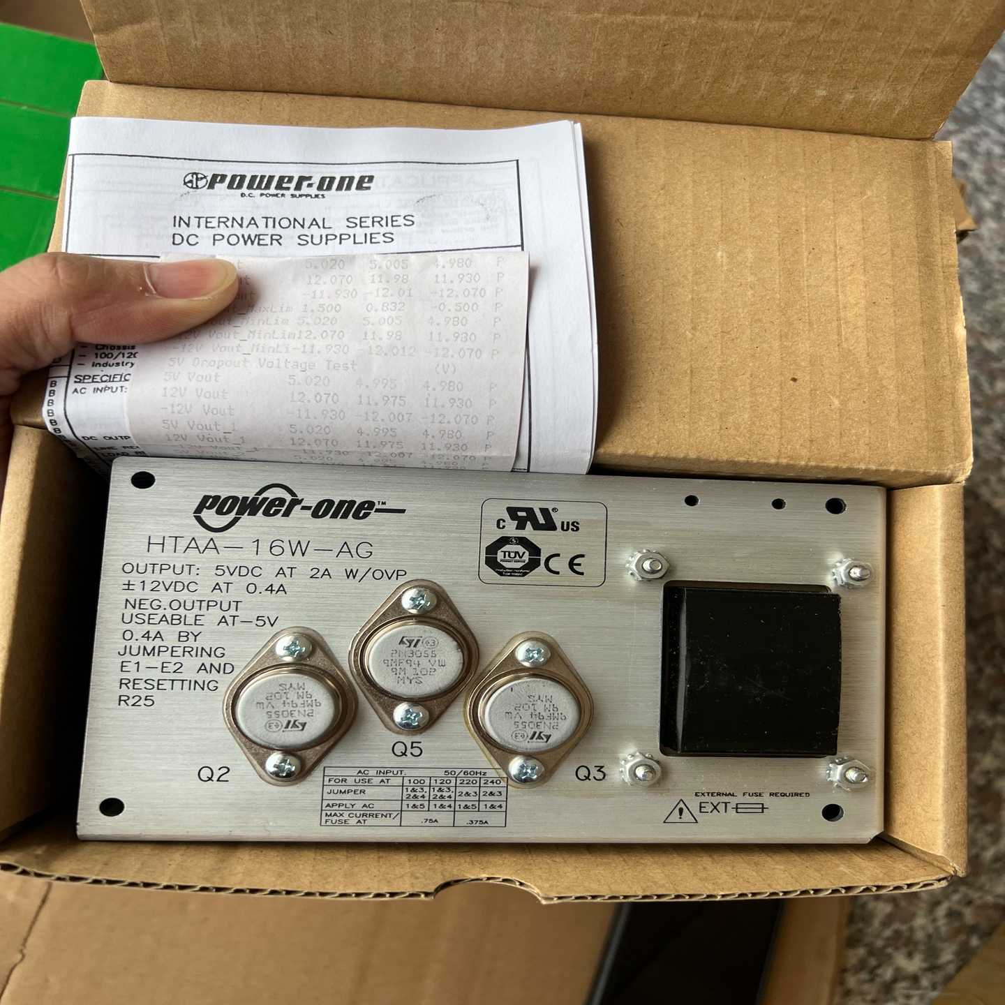 powerone线性电源HTAA-16W-AG，原询价