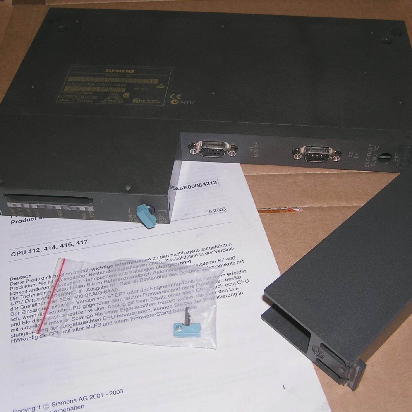 REFURB  Siemens 6ES74162XK020AB0 E07 Simatic S7400 CPU4162 o