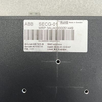 议价Abb Commucation Modules Sedg01  Secg01  Each适用