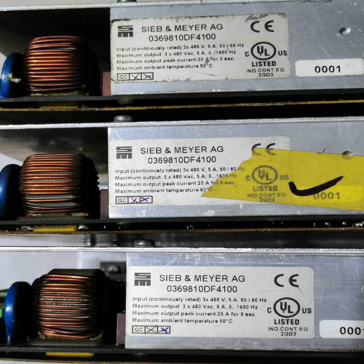 （明明电子）德国SIEB&MEYER驱动器0369810  DF4100