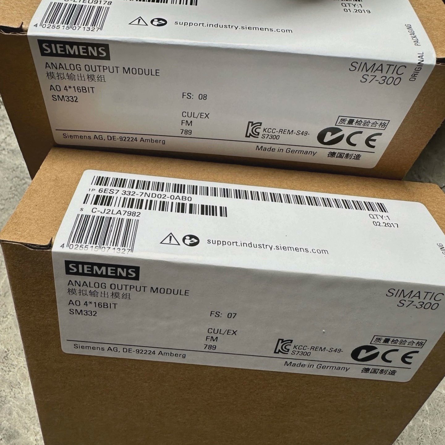 议价西门子SIMATICS7300模块型号6ES7332议价