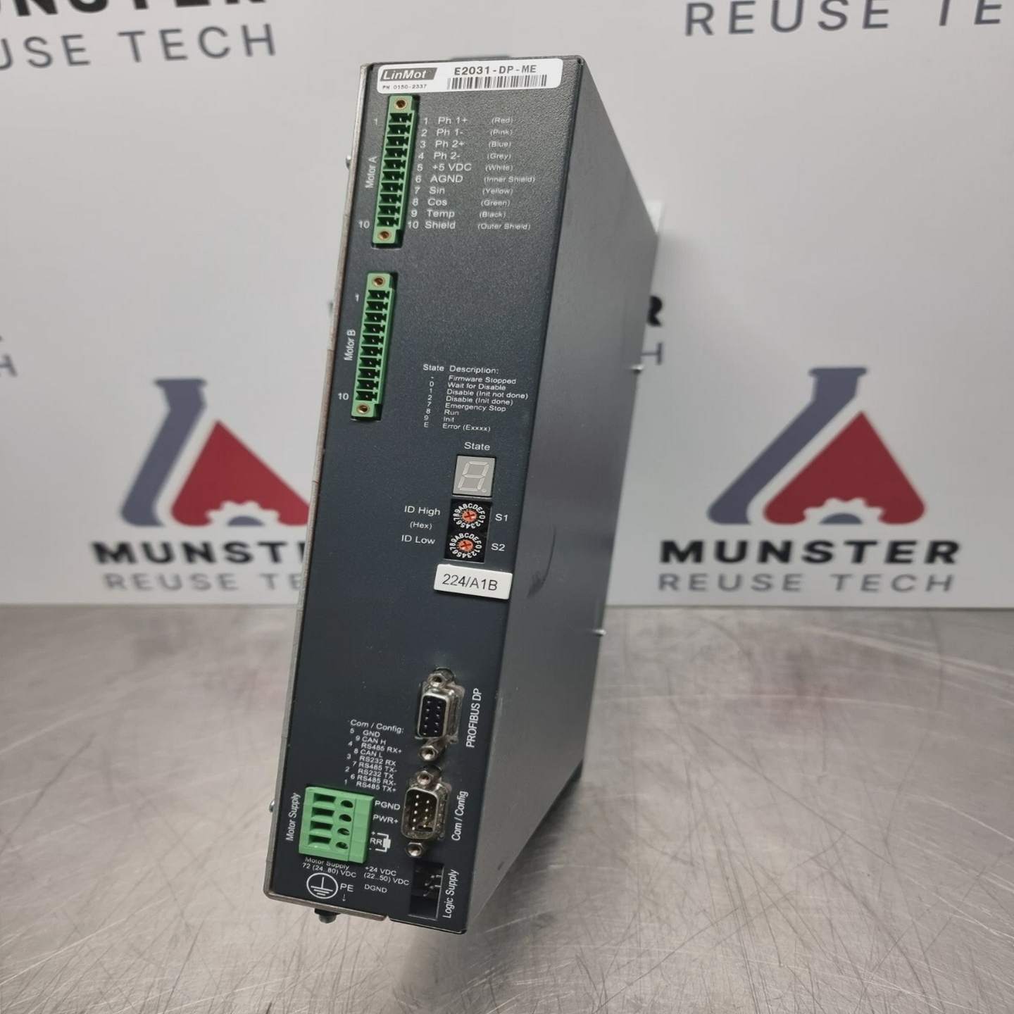 LinMotE2031-DP-MEServoControllerP/N:0150-2337