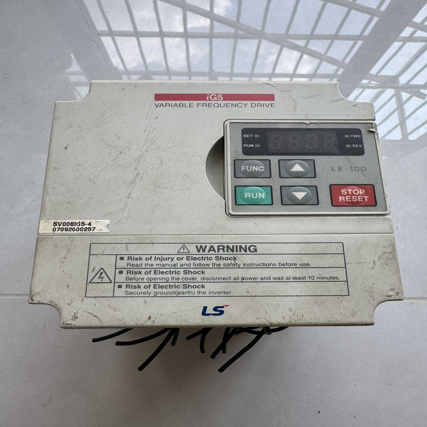 LS变频器SV008IG5-4，0.75KW功率，380-4-议价