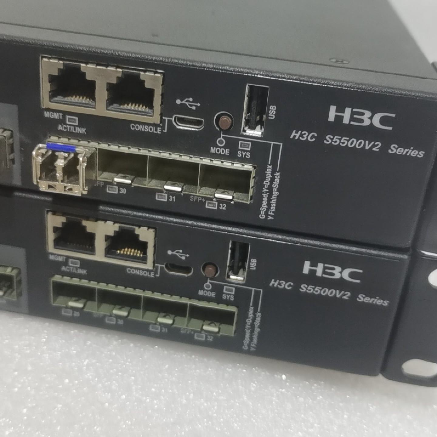 议价--二手H3C华三 S5500V2-34S-EI 24千兆2万