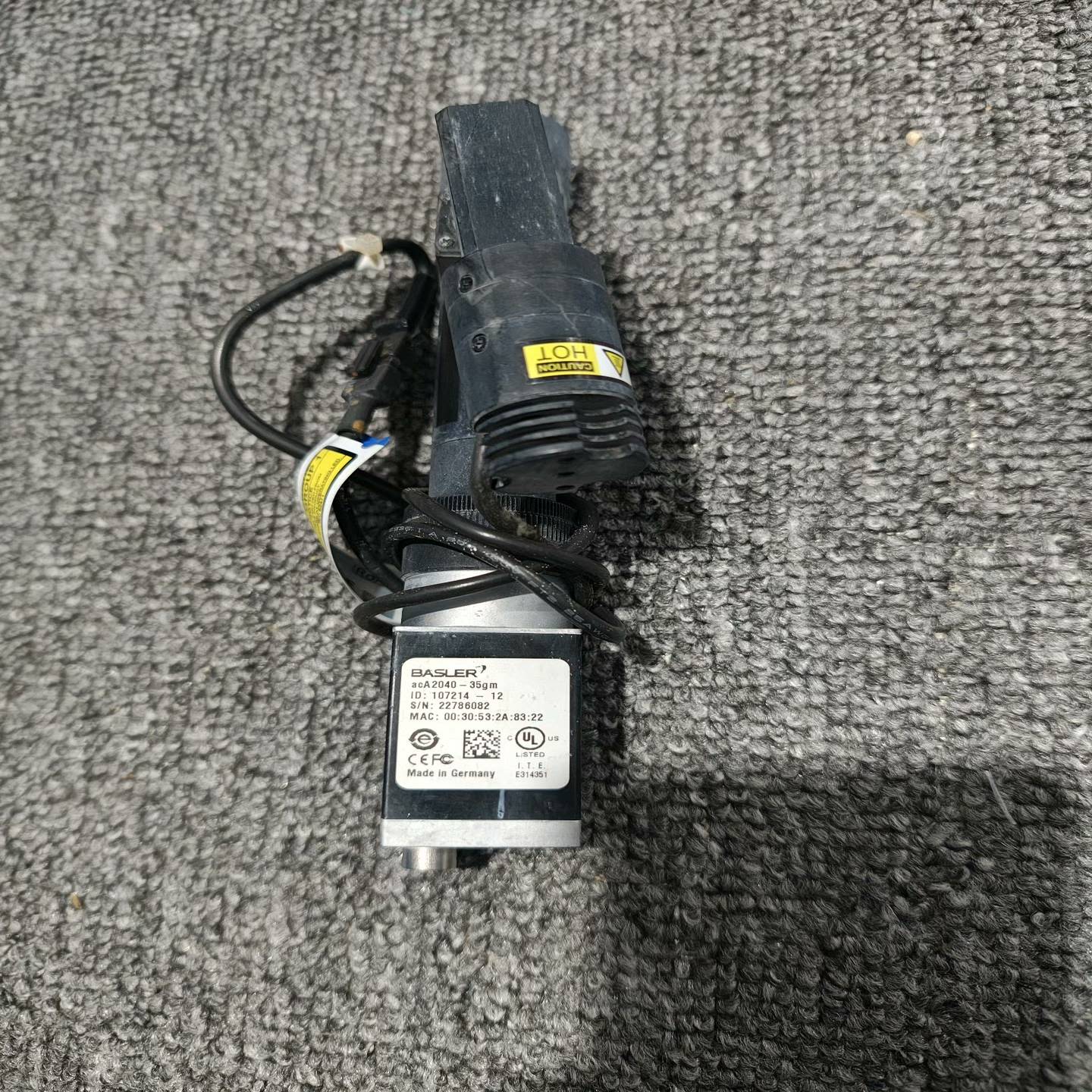 BASLER巴斯勒二手工业相机acA2040-35gm--议价商品