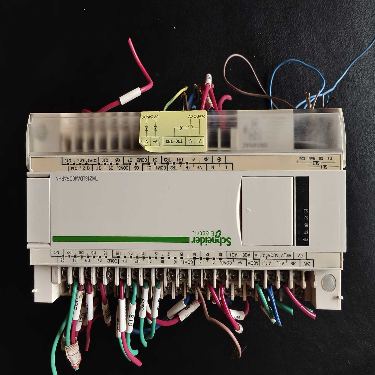 施耐德TM218LDA40DR4PHN， PLC控制器，拆机-询价客服