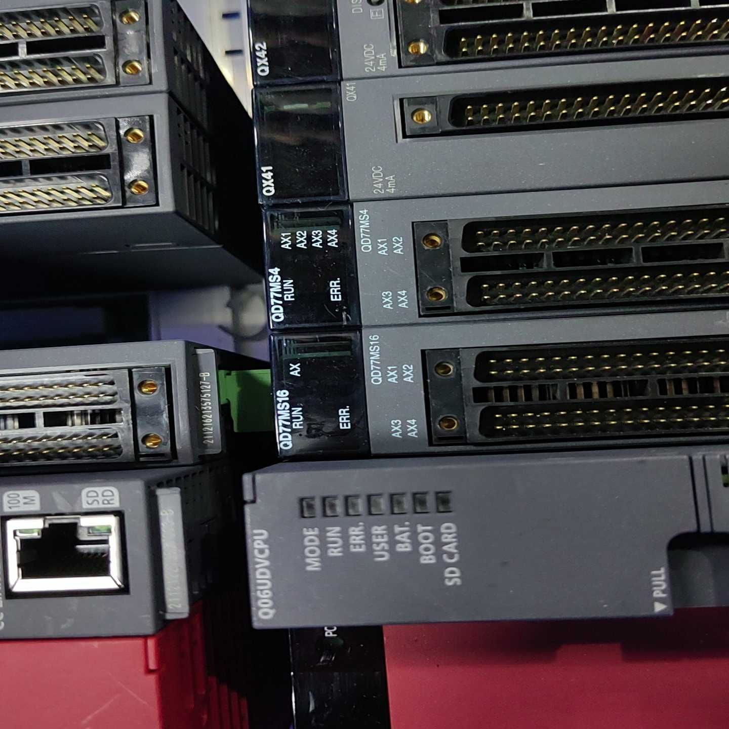 三菱PLC模块，型号有Q06UDVCPU、QD77MS16、--议价商品