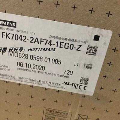 配件西门子伺服电机1FK70422AF741EG0ZAM2048SR议价