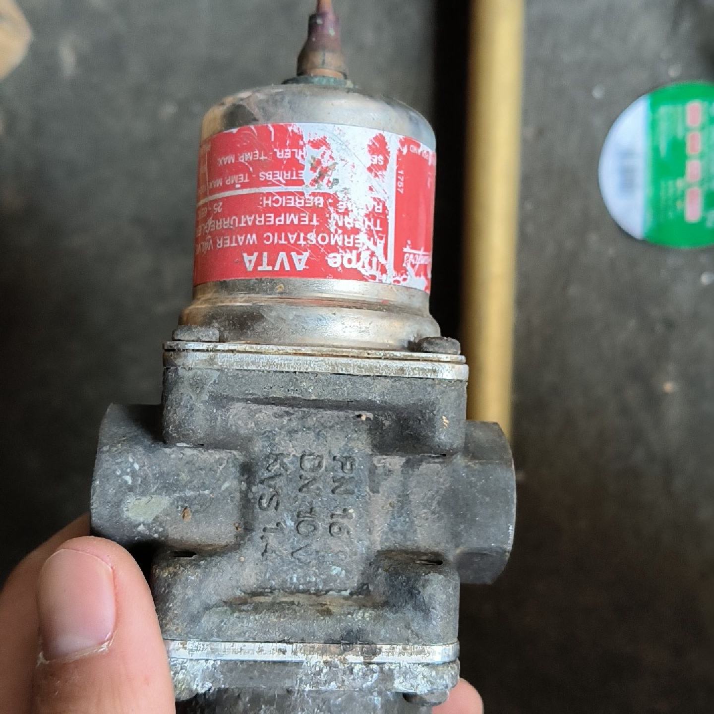 丹佛斯自励式温控阀，型号AVTA，带温度范围标识25-90--议价商品